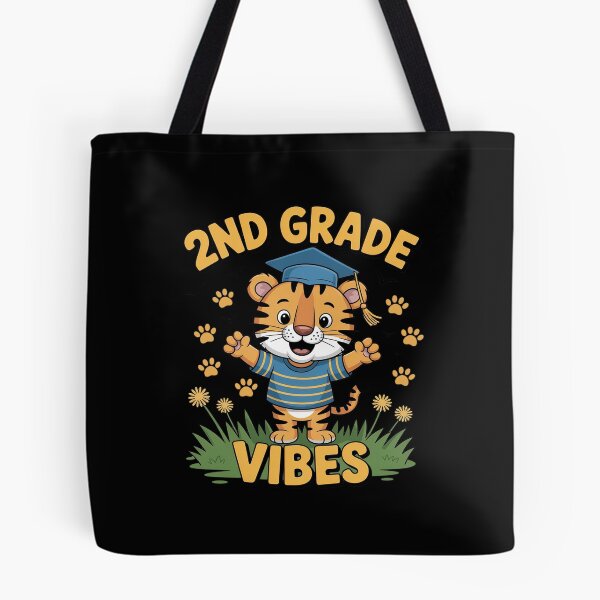 Item preview, 2nd-Grade Tiger Animal Back-to-School Second-Grader designed and sold by JulienAureo.
