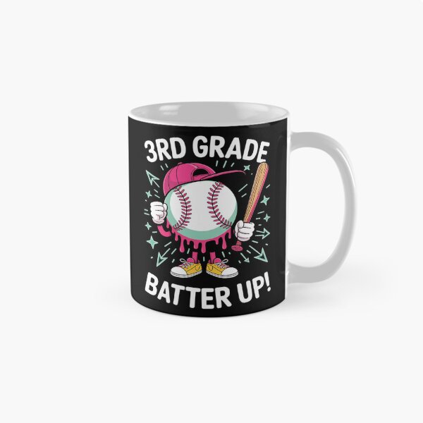 Item preview, 3rd Grade Batter Up Back To School Baseball Player designed and sold by JulienAureo.