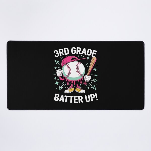 Item preview, 3rd Grade Batter Up Back To School Baseball Player designed and sold by JulienAureo.