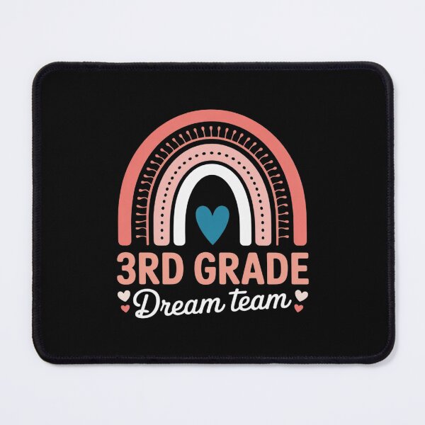 Item preview, 3rd Grade Dream Team Rainbow Back To School Teacher designed and sold by JulienAureo.