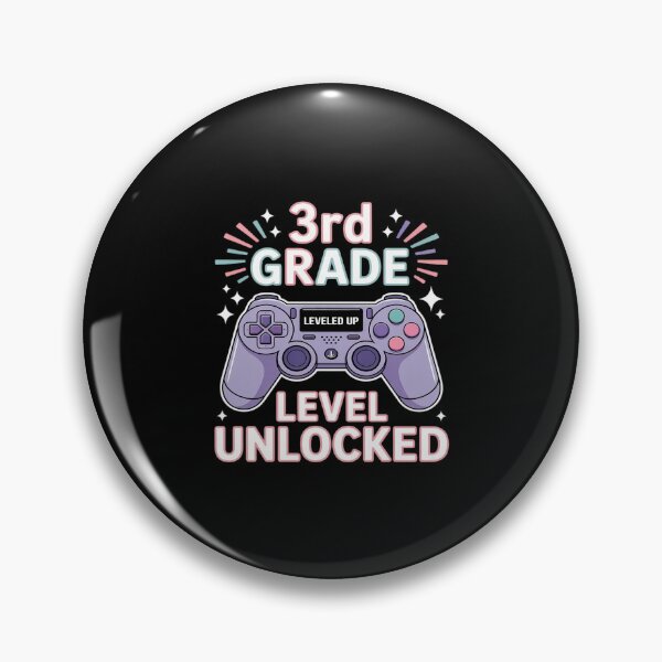 Item preview, 3rd Grade Level Unlocked – Gamer Back to School designed and sold by JulienAureo.