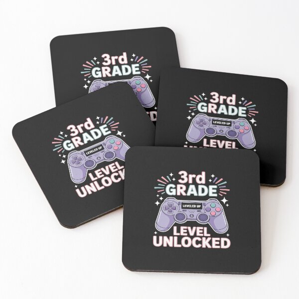 Item preview, 3rd Grade Level Unlocked – Gamer Back to School designed and sold by JulienAureo.