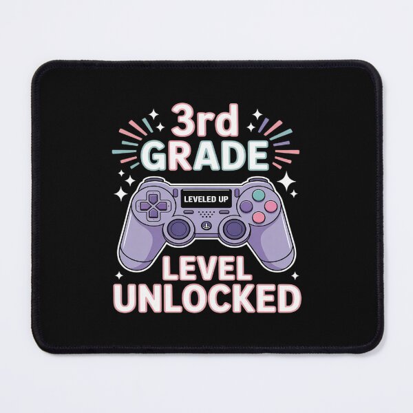 Item preview, 3rd Grade Level Unlocked – Gamer Back to School designed and sold by JulienAureo.
