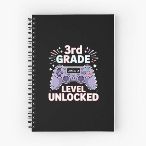 Item preview, 3rd Grade Level Unlocked – Gamer Back to School designed and sold by JulienAureo.