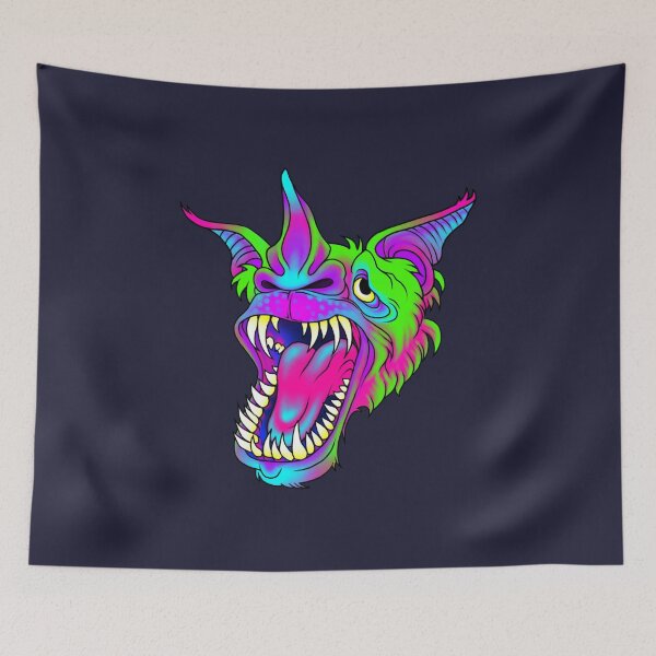 Item preview, Necrotic Neon Fanged Ferocious Bat designed and sold by Benjamin Lou.