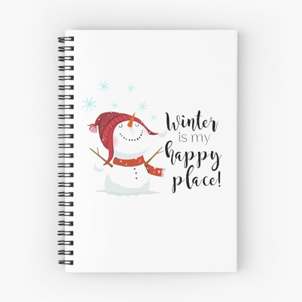 Item preview, Winter Is My Happy Place designed and sold by The Sassy Print.