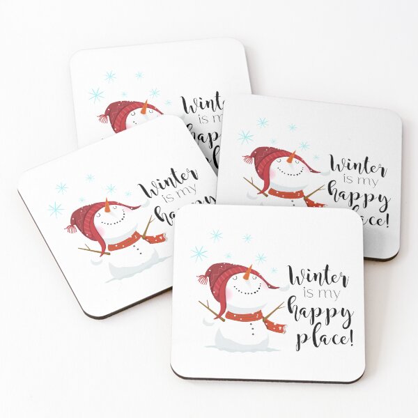 Item preview, Winter Is My Happy Place designed and sold by The Sassy Print.