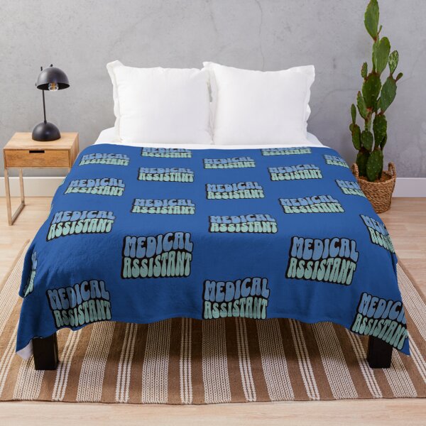 Item preview, Medical Assistant in Blue and Teal designed and sold by xxroseate.
