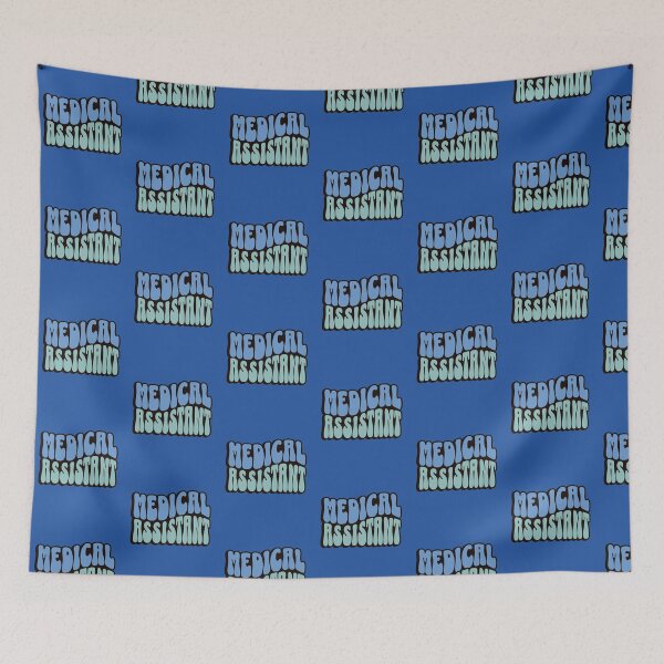 Item preview, Medical Assistant in Blue and Teal designed and sold by xxroseate.