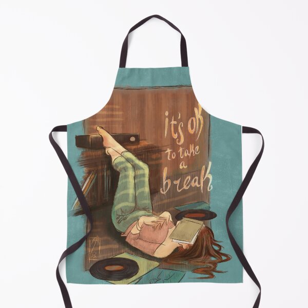 Item preview, “It’s OK to Take a Break” Retro Painting designed and sold by DanniDan.