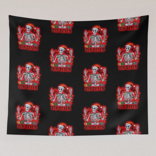 Item preview, 6 7 Christmas Skeleton  designed and sold by WoodburyLake.