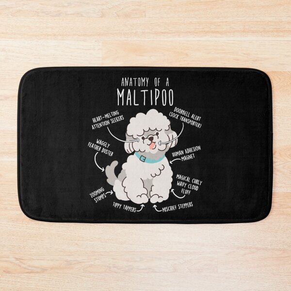 Item preview, Maltipoo Dog Anatomy designed and sold by Clara Hollins.