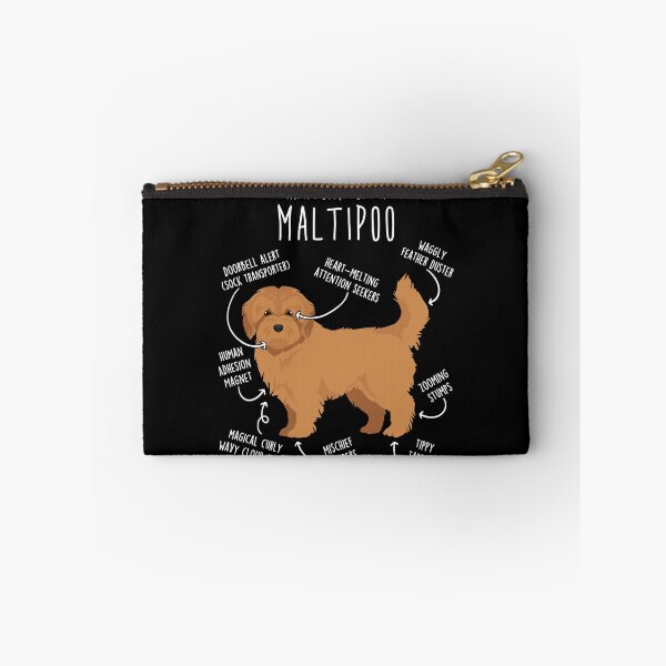 Item preview, Apricot Maltipoo Dog Anatomy designed and sold by Clara Hollins.