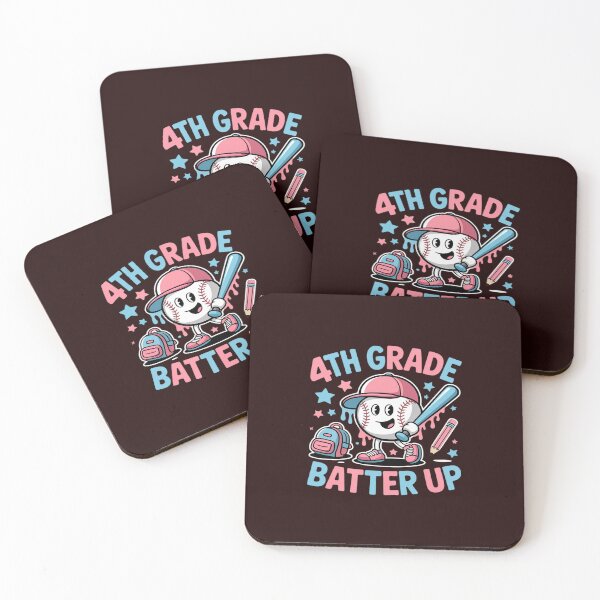 Item preview, 4th Grade Batter Up Baseball Drip Teacher Back To School designed and sold by JulienAureo.