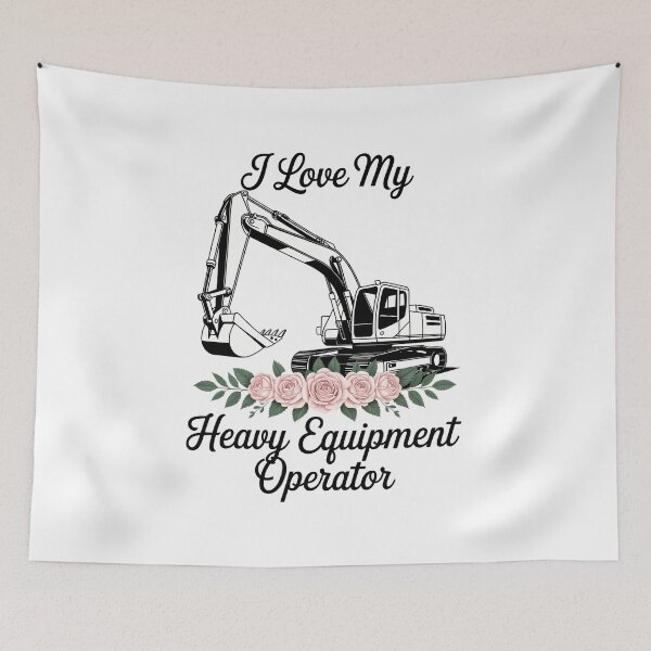 Item preview, I Love My Heavy Equipment Operator designed and sold by PunkNation-Arts.