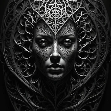 Artwork thumbnail, Temple goddess by RZSTNCE