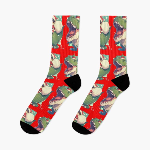 Item preview, Renzo Shima Riding Dinosaur In Christmas Santa Claus Blue Exorcist Anime designed and sold by TorbenKuhano.