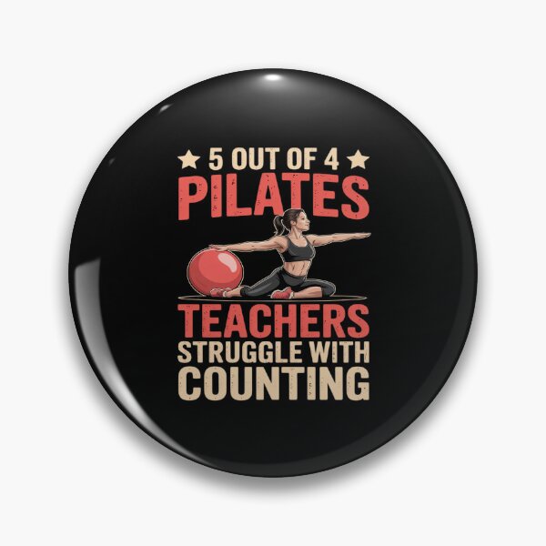 Item preview, 5 Out Of 4 Pilates Teachers Struggle With Counting designed and sold by JulienAureo.