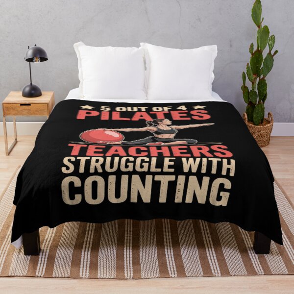 Item preview, 5 Out Of 4 Pilates Teachers Struggle With Counting designed and sold by JulienAureo.