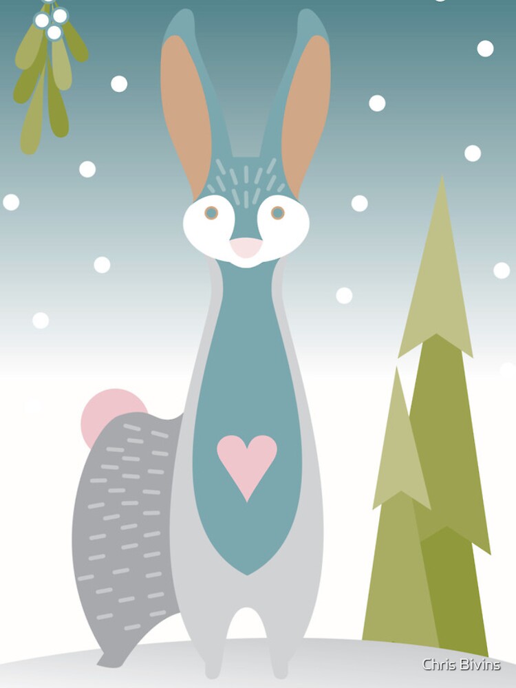 Thumbnail 5 of 5, iPhone Case, Nordic Rabbit designed and sold by cbivins.
