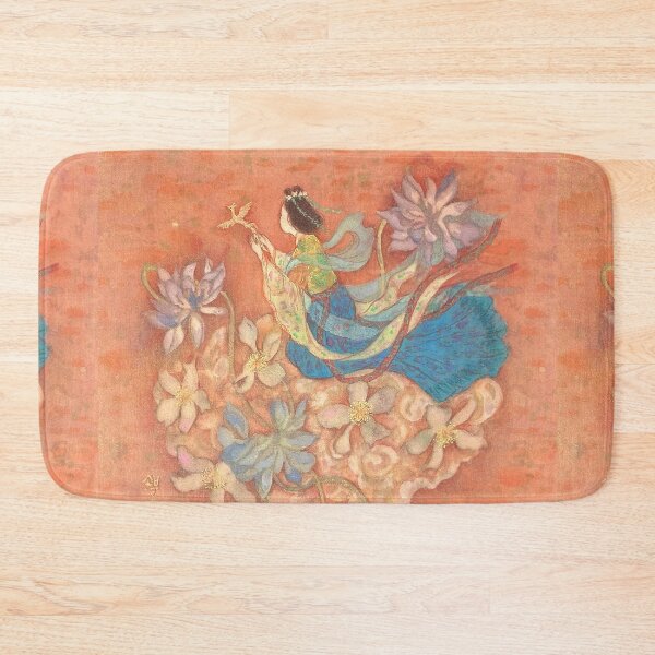 Item preview, Akane Kaze: Celestial Maiden on Lotus Clouds designed and sold by nakaitomoko.