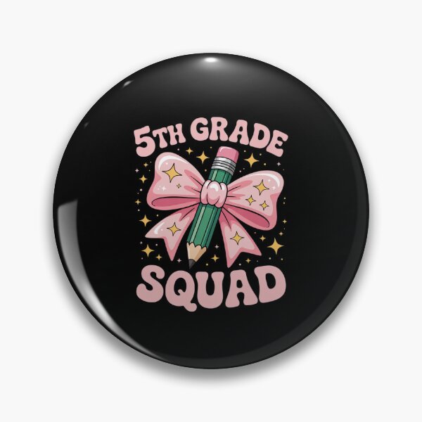 Item preview, 5th Grade Squad Pencil Bow Teachers Student Back to School designed and sold by JulienAureo.