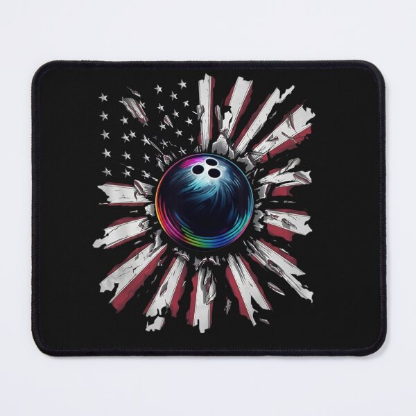 Item preview, Patriotic Bowling Ball Explosion Shirt designed and sold by LashondaGreen89.