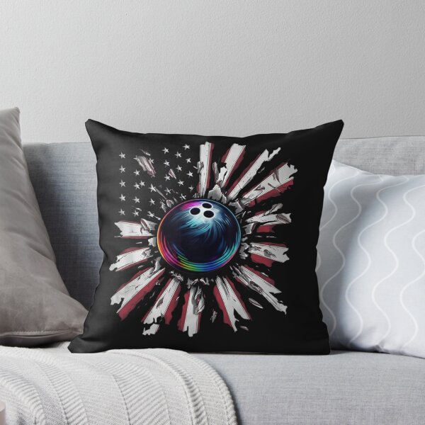 Item preview, Patriotic Bowling Ball Explosion Shirt designed and sold by LashondaGreen89.