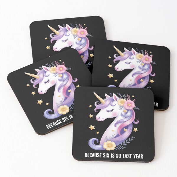 Item preview, 7 Years Old Birthday Girl Unicorn 7th Birthday designed and sold by tabdejinti.