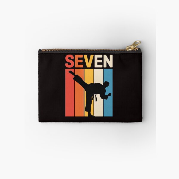 Item preview, 7th Birthday Gift Karate Retro Taekwondo Martial Arts designed and sold by tabdejinti.