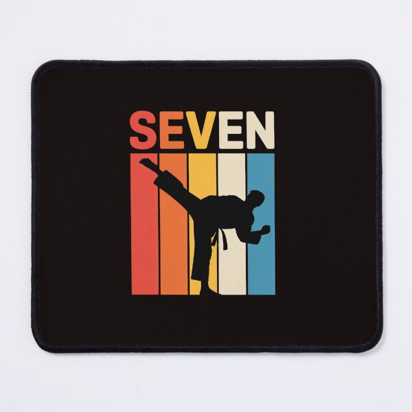 Item preview, 7th Birthday Gift Karate Retro Taekwondo Martial Arts designed and sold by tabdejinti.