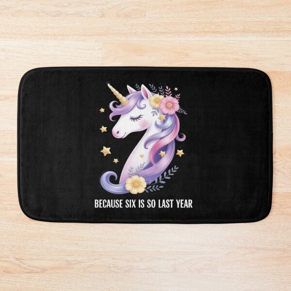 Item preview, 7 Years Old Birthday Girl Unicorn 7th Birthday designed and sold by tabdejinti.