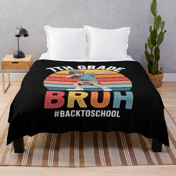 Item preview, 7th Grade Bruh We Back to School 2025 Boys 1st Day of School designed and sold by tabdejinti.