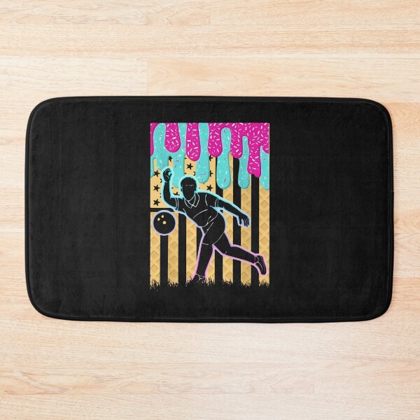 Item preview, Neon Bowling Ice Cream Drip Shirt designed and sold by LashondaGreen89.