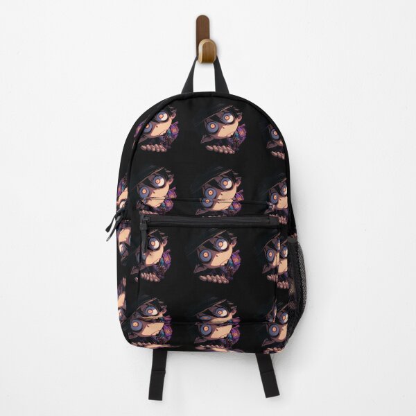 Item preview, Mephisto Pheles Blue Exorcist Anime Peeking With Crazy Smile designed and sold by TorbenKuhano.
