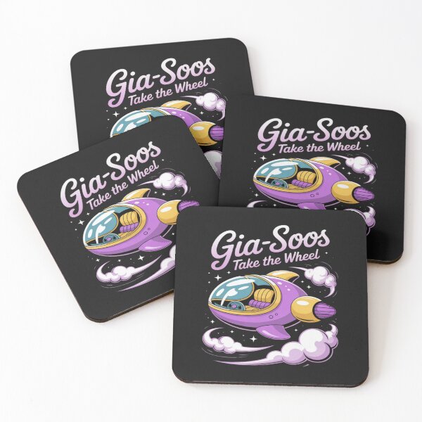 Item preview, Gia-soos Take the Wheel TV Parody Neon Purple Gold designed and sold by StacyAntunez6.