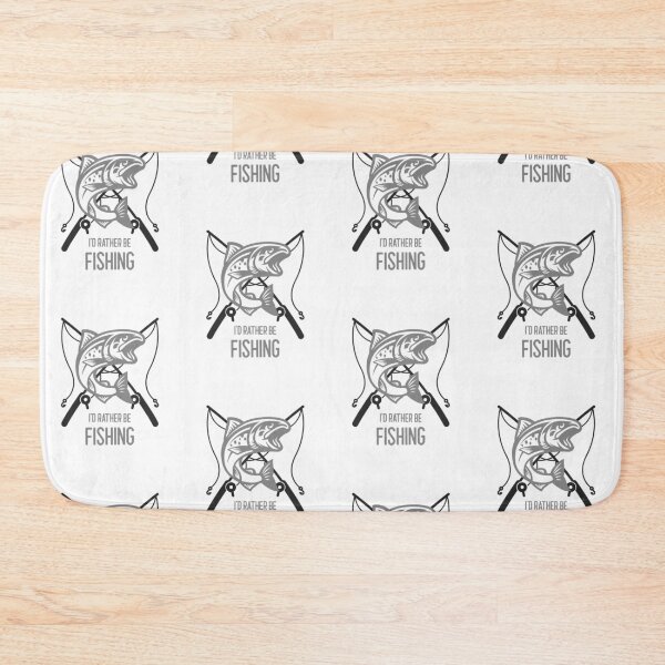 Item preview, I'D RATHER BE FISHING designed and sold by NWCCollections.