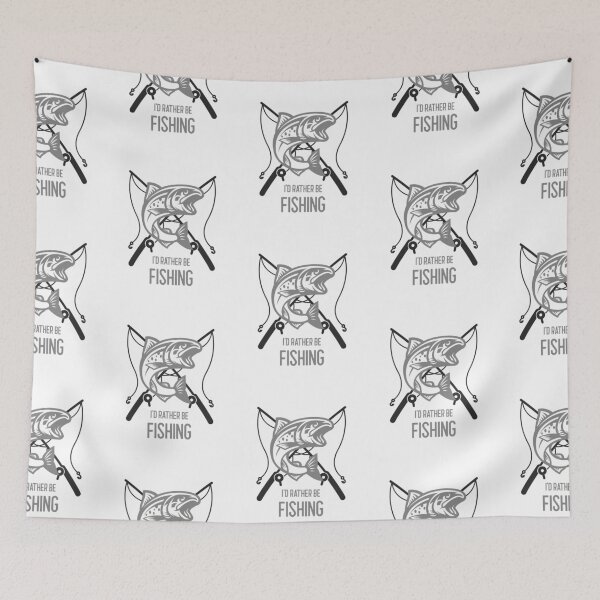 Item preview, I'D RATHER BE FISHING designed and sold by NWCCollections.