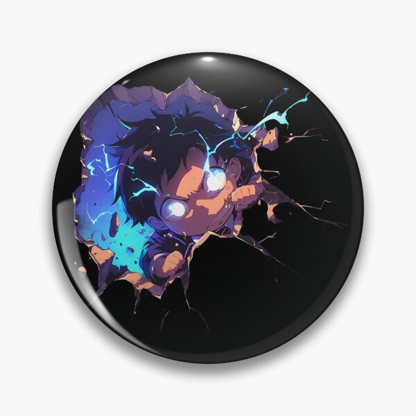 Item preview, Renzo Shima Blue Exorcist Anime Peeking With Lightning Power designed and sold by TorbenKuhano.