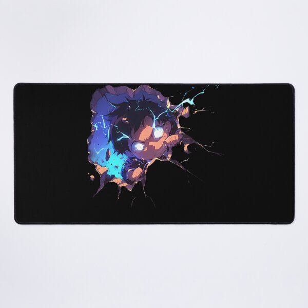 Item preview, Renzo Shima Blue Exorcist Anime Peeking With Lightning Power designed and sold by TorbenKuhano.