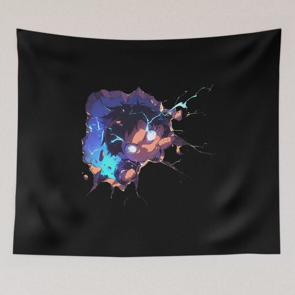 Item preview, Renzo Shima Blue Exorcist Anime Peeking With Lightning Power designed and sold by TorbenKuhano.