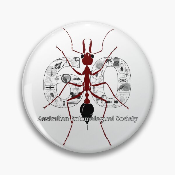 Item preview, 60th Anniversary AES Logo designed and sold by The Australian Entomological Society.