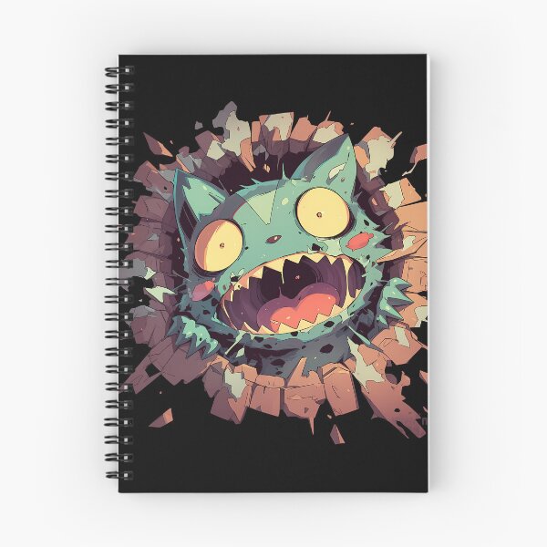 Item preview, Amaimon Blue Exorcist Anime Peeking Through Brick Wall With Wild Eyes  designed and sold by TorbenKuhano.