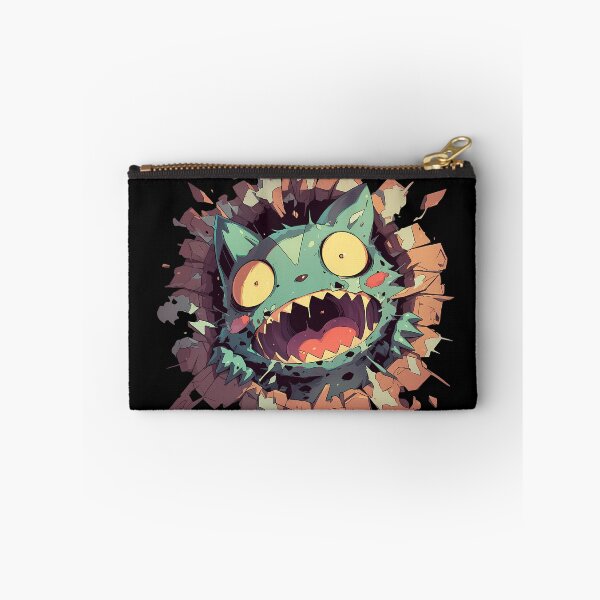 Item preview, Amaimon Blue Exorcist Anime Peeking Through Brick Wall With Wild Eyes  designed and sold by TorbenKuhano.