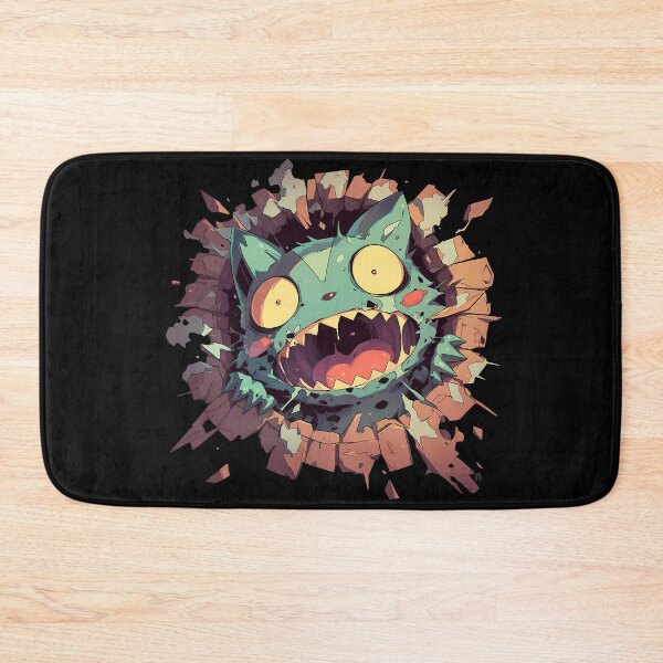Item preview, Amaimon Blue Exorcist Anime Peeking Through Brick Wall With Wild Eyes  designed and sold by TorbenKuhano.