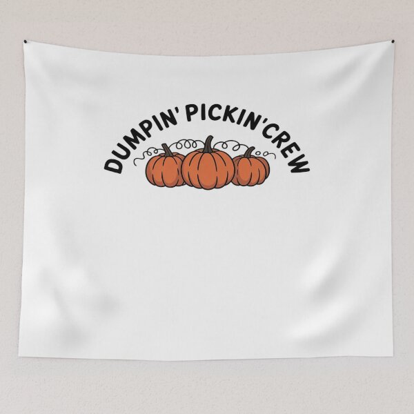 Item preview, Cute Fall Matching Pumpkin Pickin' Crew Autumn Pumpkin designed and sold by FranzFriesen.