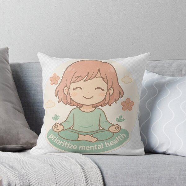 Item preview, Aesthetic Anime Mental Health Awareness Sticker designed and sold by AlohaRxStudio.