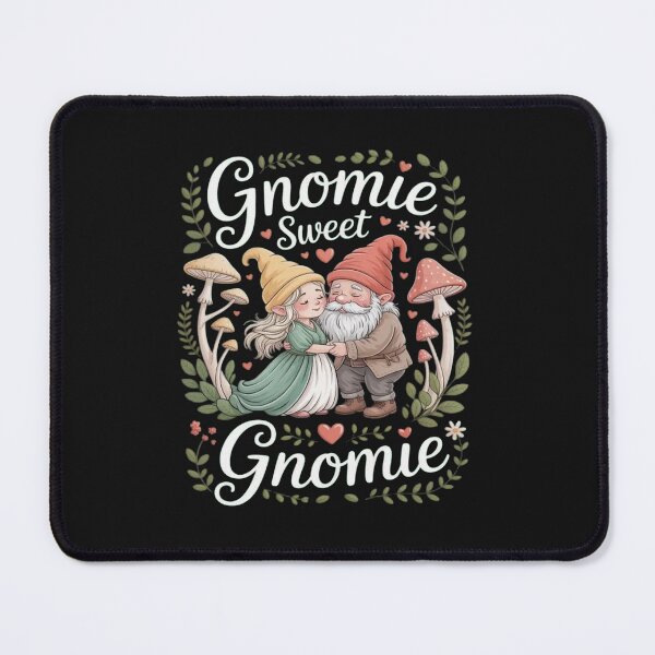 Item preview, Gnomie Sweet Gnomie Cottagecore Gnome Hug designed and sold by ChristopherMil6.