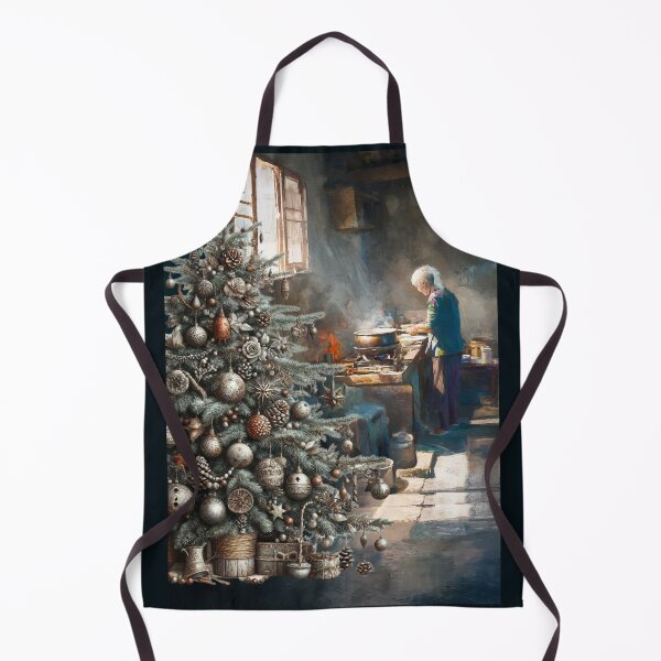 Item preview, PREPARING FOR CHRISTMAS DINNER designed and sold by Tammera.