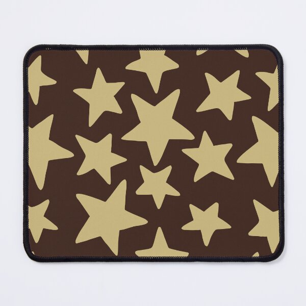 Item preview, Espresso Wonky Stars designed and sold by STUDIO MORE Los Angeles.